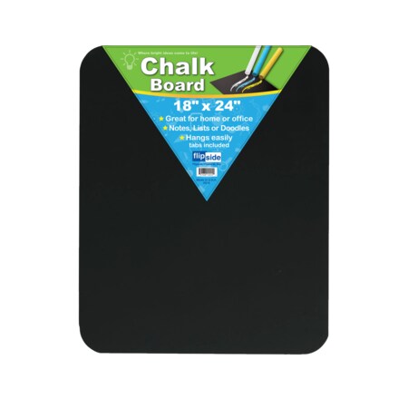 Flipside 18 x 24 Black Chalkboard 10204